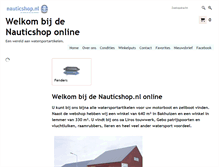Tablet Screenshot of nauticshop.eu